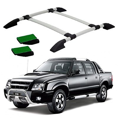 Bagageiro S10 1995 1996 A 2011 Cabine Dupla Prata Colado