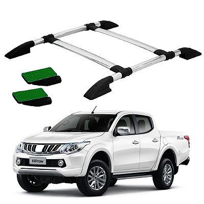 Bagageiro L200 Triton 2008 2009 2010 A 2017 Alumínio Colado