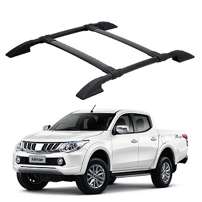 Bagageiro L200 Triton 2008 2009 2010 2011 2012 A 2017 Preto