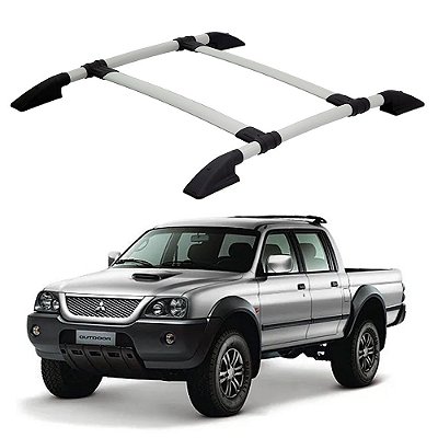 Bagageiro L200 Sport Ate 2008 Prata Parafusado