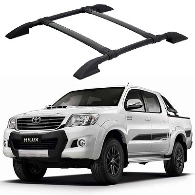 Bagageiro Hilux 2003 2004 2005 2006 2007 2008 A 2015 Preto