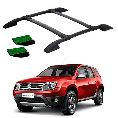 Bagageiro Duster 2012 2013 2014 2015 A 2020 Preto Colado