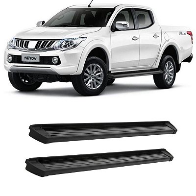 Estribo L200 Triton 2017 2018 2019 2020 2021 Preto