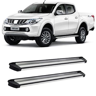 Estribo L200 Triton 2017 2018 2019 2020 2021 Alumínio