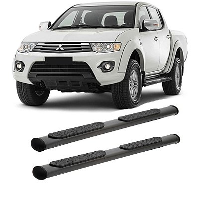 Estribo L200 Triton 2008 A 2012 2013 2014 2015 2016 Preto