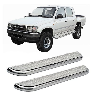 Estribo Hilux 1997 1998 1999 2000 2001 Cabine Dupla Cromado