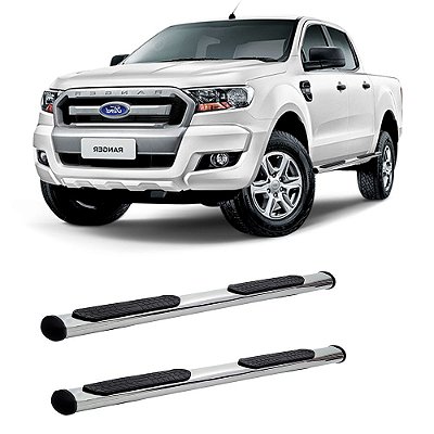 Estribo Ranger 2013 2014 2015 A 2020 Cabine Dupla Cromado