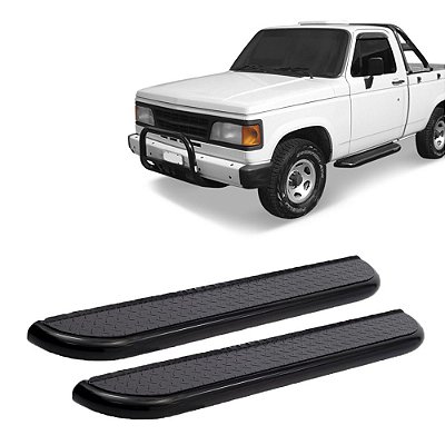 Estribo D20 1985 A 1993 1994 1995 1996 Cab Simples Preto