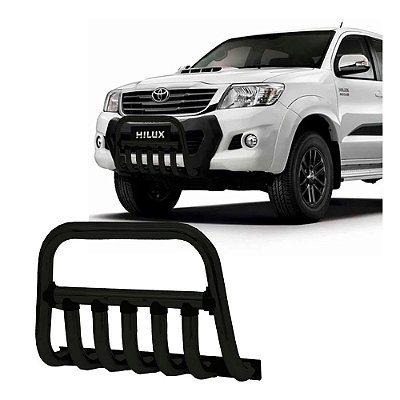 Quebra Mato Hilux 2002 2003 2004 2005 Preto Europeu