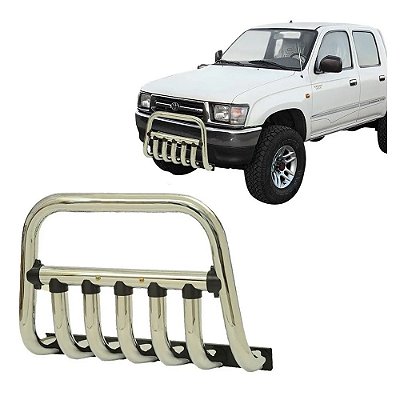 Quebra Mato Hilux 2002 2003 2004 2005 Cromado Europeu