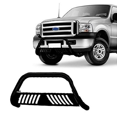 Quebra Mato F250 1998 A 2008 2009 2010 2011 2012 Chapa Preto