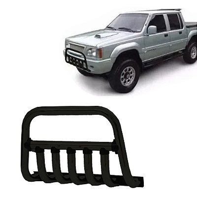 Quebra Mato L200 Gls 2002 A 2008 Preto Europeu
