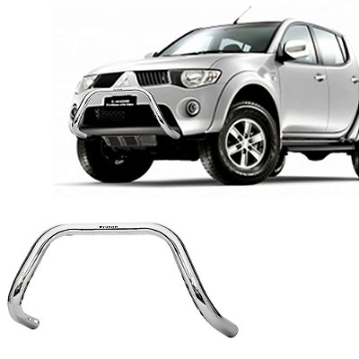 Quebra Mato L200 Triton 2008 2009 2010 2011 2012 13 Cromado