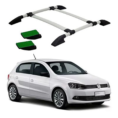 Bagageiro Gol G5 G6 Prata Colado
