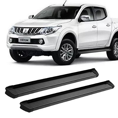 Estribo L200 Triton 2017 2018 2019 2020 2021 Preto