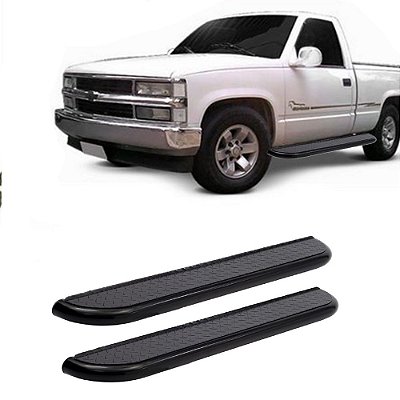 Estribo Silverado 1997 1998 1999 2000 2001 Chapa Preto