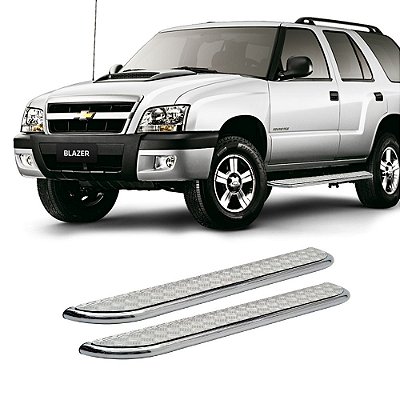 Estribo Blazer 1995 1996 1997 1998 A 2011 Chapa Cromado