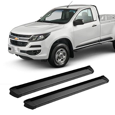 Estribo S10 2012 2016 2017 2018 2019 2020 Cab Simples Preto