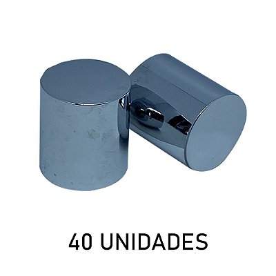 Capa De Porca Boliviana 23/24mm Cromada 40 Unidades