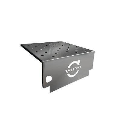 Acabamento De Inox Tampa Da Caixa Bateria Volvo