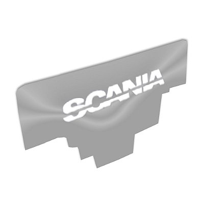 Acabamento De Inox Tampa Da Caixa Bateria Scania