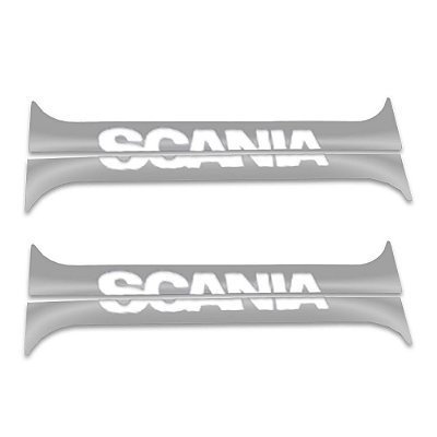 Acabamento De Inox Da Coluna Da Porta Scania