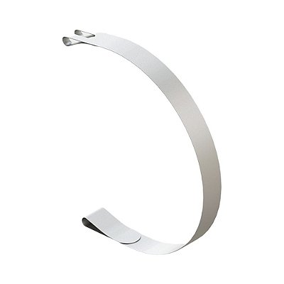 Cinta De Inox Para Tanque Ø660mm Lateral Volvo