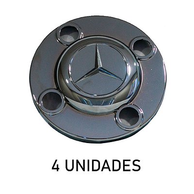 Sobre Tampa Do Cubo Do Truque Mb (04 Furos) 4 Unidades