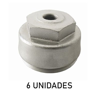 Flange Dianteira Mb 1111 A 1630 - Kit 6 Unidades