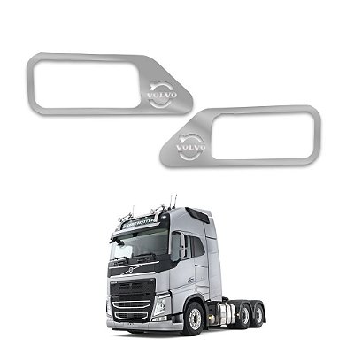 Acabamento De Inox Da Maçaneta Volvo Vm (Par)
