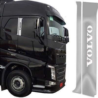 Acabamento De Inox Da Coluna Da Porta Volvo Fh