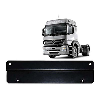 Suporte placa dianteira Mercedes Axor todos os modelos