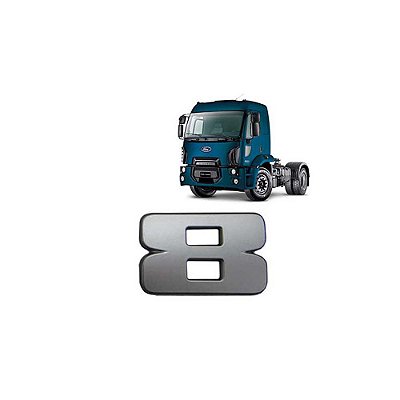 Letreiro 8 Ford Cargo 2010 em diante Injetado