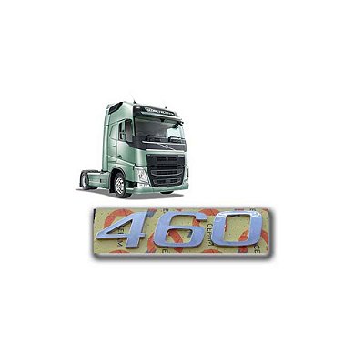 Letreiro 460 FH 14 2016 em diante Injetado e Cromado