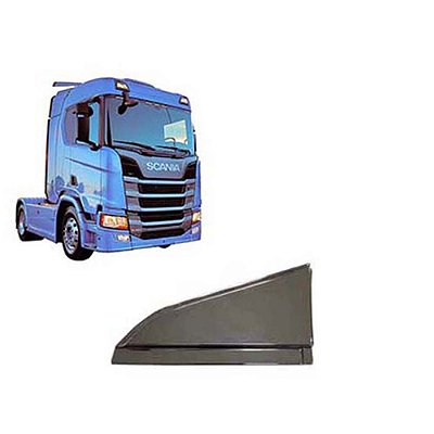 Acabamento da grade inferior LD Scania NTG após 2019 Cromado