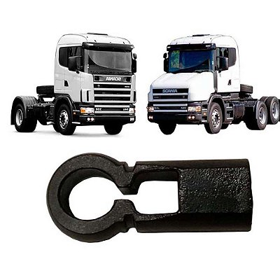 Ponteira tirante válvula suspensão cabina Scania T/R 114