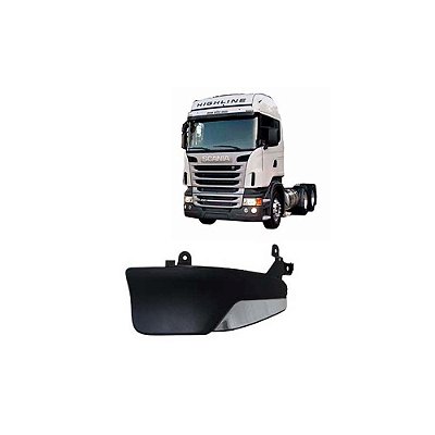 Acabamento defletor coluna LD Scania R S5 após 2013 Cromado
