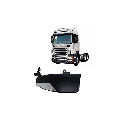 Acabamento defletor coluna LE Scania R S5 após 2013 Cromado