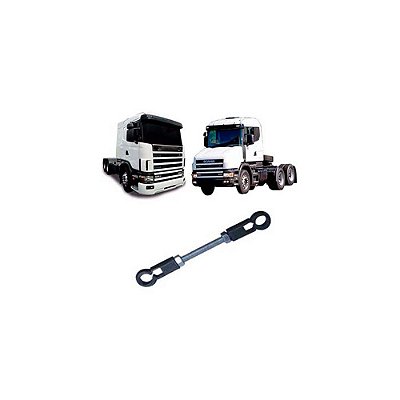 Tirante válvula suspenção cabine Scania T/R 124 (70mm)