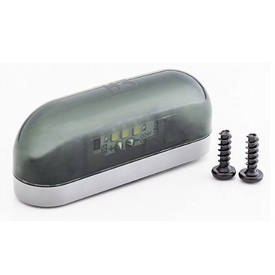 Lanterna Luz de Placa Carreta Caminhão Led Bivolt Fumê