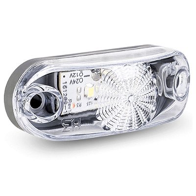 Lanterna Delimitadora Carreta Caminhão Led Bivolt Cristal