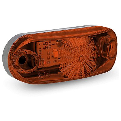 Lanterna Delimitadora Carreta Caminhão Led Bivolt Âmbar