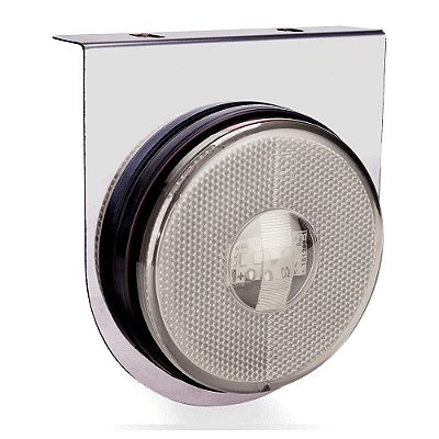 Lanterna Lateral Carreta Randon Noma Bivolt Cristal 3 Leds