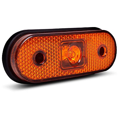 Lanterna Lateral Carreta Facchini Led Âmbar Bivolt