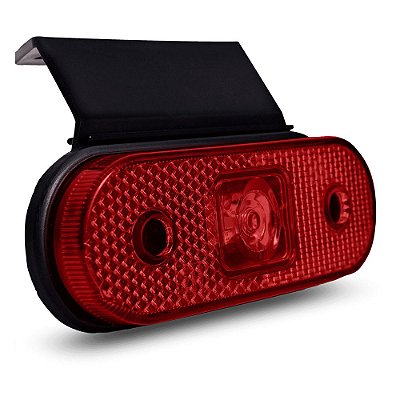 Lanterna Lateral Carreta Facchini Led Vermelha Bivolt
