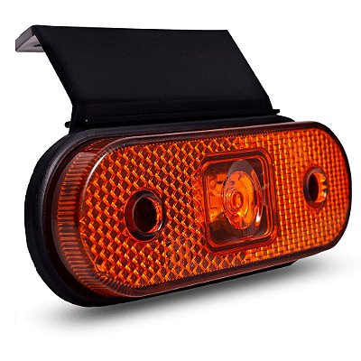 Lanterna Lateral Carreta Facchini Led Âmbar Bivolt