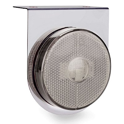 Lanterna Lateral Carreta Randon Bivolt Cristal 3 Leds