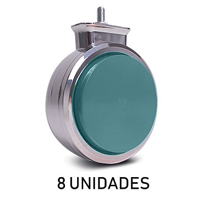 8 Lanterna Carreta Foguinho Bojuda Verde 9 Leds Bivolt