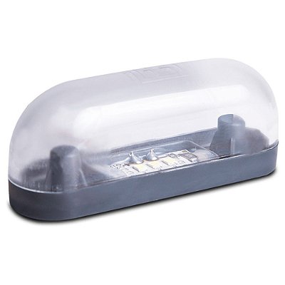 Lanterna Delimitadora Carreta Caminhão Led Bivolt Cristal