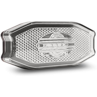 Lanterna Lateral Carreta Bau Exclusive Bivolt Cristal 3 Led